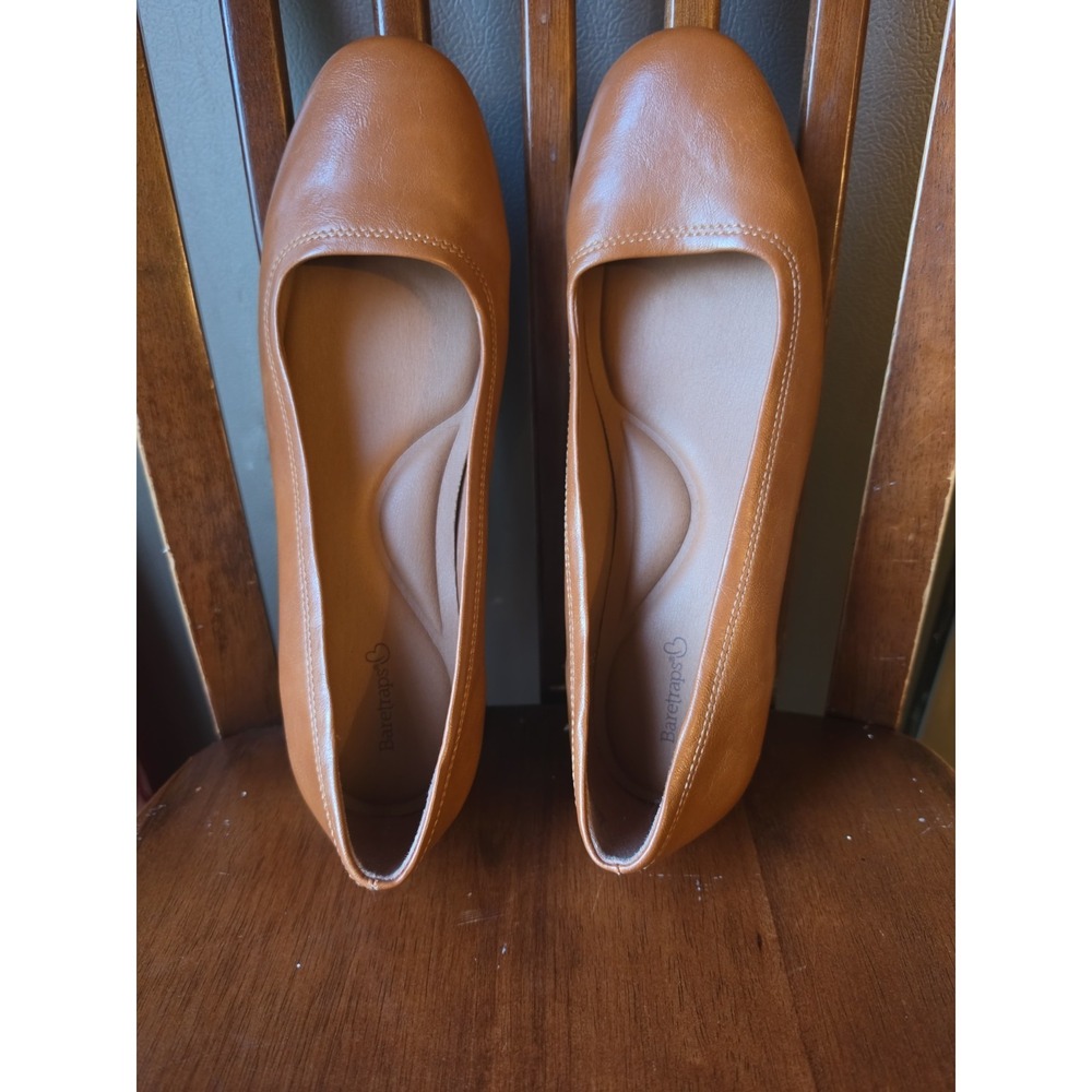 Women's Baretraps Covette Casual Wedge Heel Size 11 Rich Congnac Brown EUC